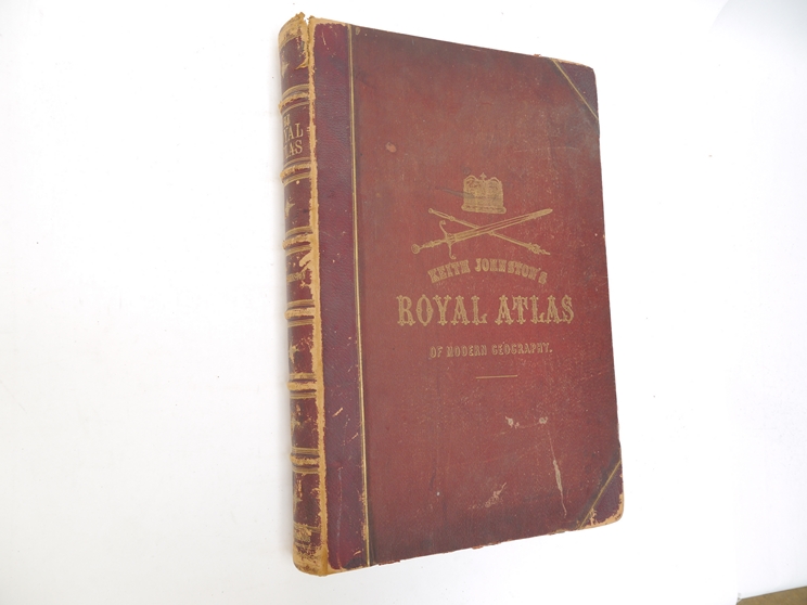 Alexander Keith Johnston: 'The Royal Atlas of Modern Geography', Edinburgh & London, 1872,