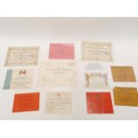 Royalty, British Royal Family interest, eleven cards 1902-1953 to view Coronation processions,