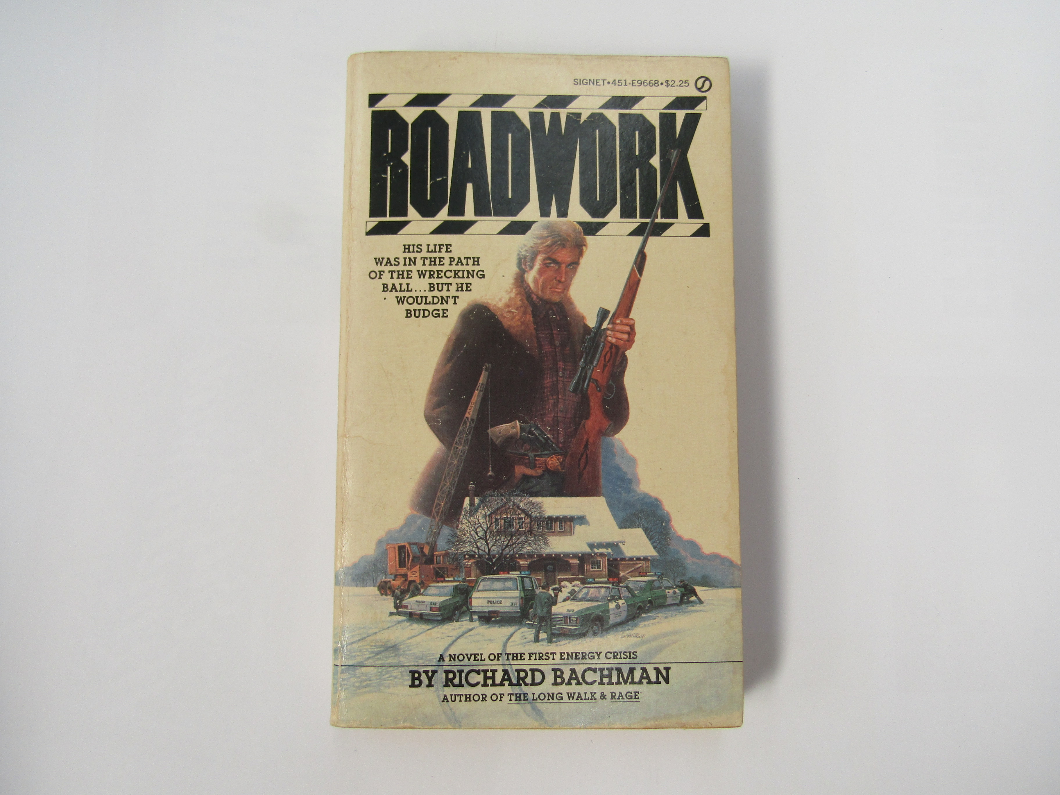 Richard Bachman [i.e. Stephen King]: 'Roadwork', New York, Signet, 1981, 1st edition, - Image 5 of 13