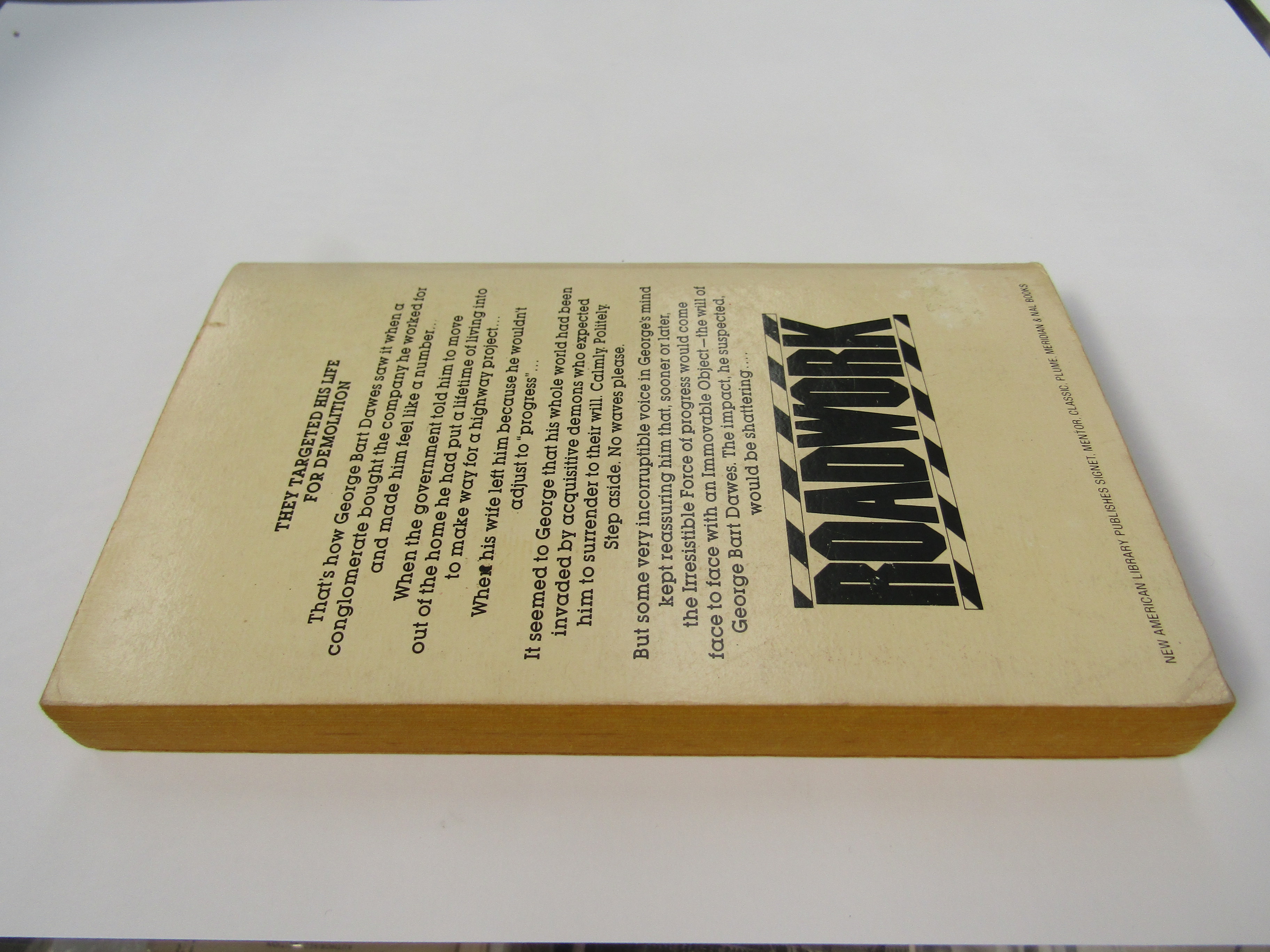 Richard Bachman [i.e. Stephen King]: 'Roadwork', New York, Signet, 1981, 1st edition, - Image 8 of 13