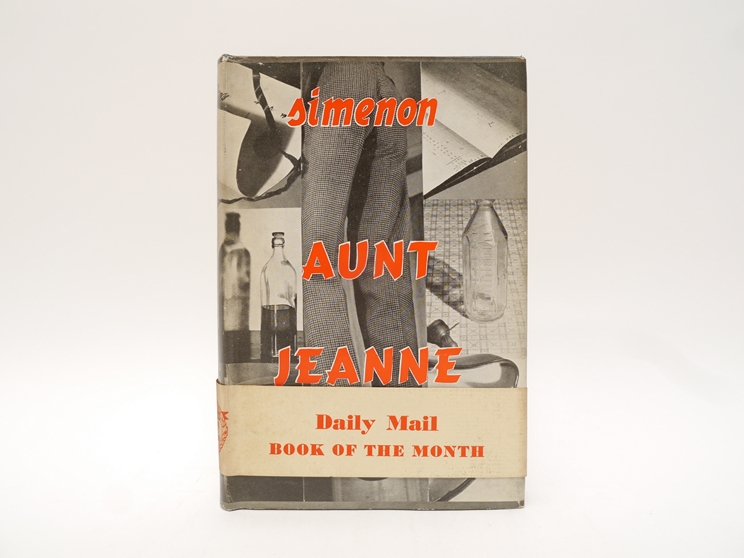 Georges Simenon: 'Aunt Jeanne', Kegan Paul, 1953, 1st UK edition, original cloth, dust wrapper,