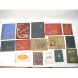 A good quantity of view albums of various resorts and places in Wales, circa 1890-1900,