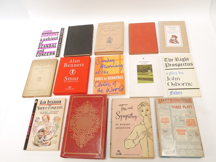 A collection of plays, twenty nine titles, many signed, including Alan Ayckbourn: 'Three Plays - Abs - Image 2 of 9