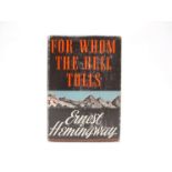Ernest Hemingway: 'For Whom the Bell Tolls', New York, Scribner's, 1940,