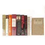 Ten books and autobiographies relating to politics and government, all signed,