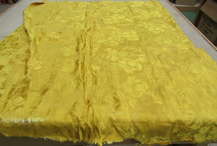 A good quantity of 18th, 19th and early 20th Century silks, woven textiles, - Image 3 of 12