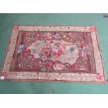 Late 19th/early 20th Century large Folk Art American Hooked rug, proffesionaly cleaned and restored,