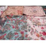 A considerable quantity of wonderful early to mid 20th Century large scale floral design,
