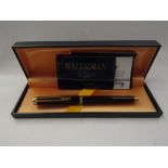 A Waterman fountain pen,