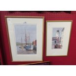 Two David Green limited edition prints of Southwold, "Snape" No. 1/400 and "Southwold" No. 360/400.