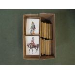 A set of thirty prints depicting Military men,