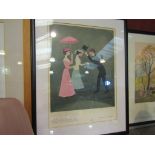 Two signed Helen Bradbury prints "Ah, Dear Emily" and "Oh, Just Look" with another unsigned example,