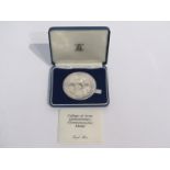 A Royal Mint College of Arms Quincentenary silver medal with Richard III obverse,