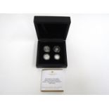 A Queen Victoria 1890 Jubilee Head Maundy set presented by The London Mint,