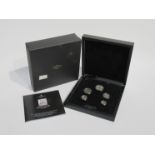 A London Mint presentation case - The First World War British coin set of 1914 silver issues