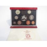 A 1996 Royal Mint UK Deluxe proof set,