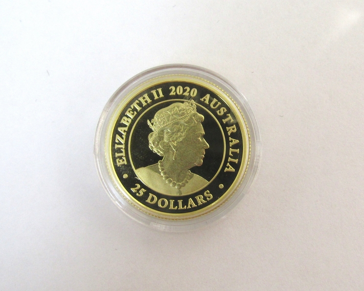 A 2020 Australian sovereign, gold proof, The Perth Mint, - Image 3 of 3