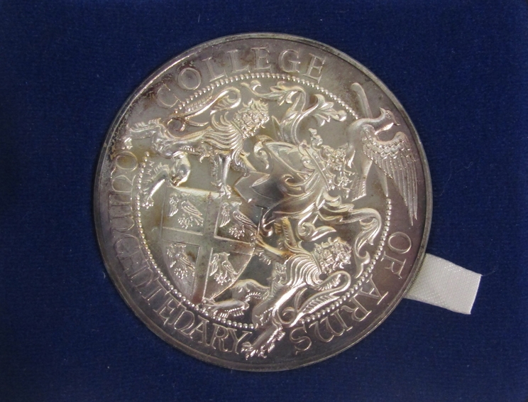 A Royal Mint College of Arms Quincentenary silver medal with Richard III obverse, - Image 3 of 3