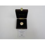 A 2013 Westminster Mint coronation Jubilee £25 coin in 916 proof gold, cased, limited edition No.