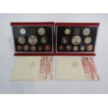 Two 1997 Royal Mint UK Deluxe proof sets,