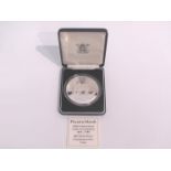 A Pitcairn Islands 150th Anniversary of The Constitution 1893-1988 $50 silver proof coin