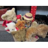 Assorted teddy bears including Robin Rive, Merrythough and Team GB, TY,