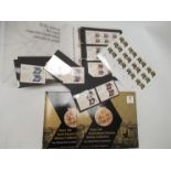 A London 2012 Team GB Gold Medal Winners stamp album together with a folder of Olympic and