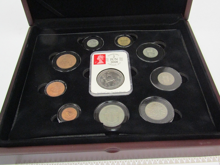 A Datestamp 65th Coronation Jubilee coin set,