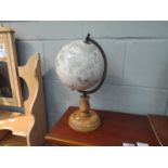 A World Globe on stand