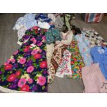 A quantity of ladies 20th Century clothing,