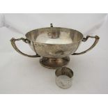 A silver Arts and Crafts trophy,