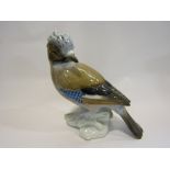 A Karl Ens porcelain figure of a Jay,