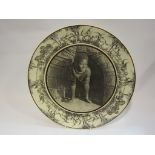 A Royal Doulton African series plate 'Good Morning' Zulu girl 34cm diameter