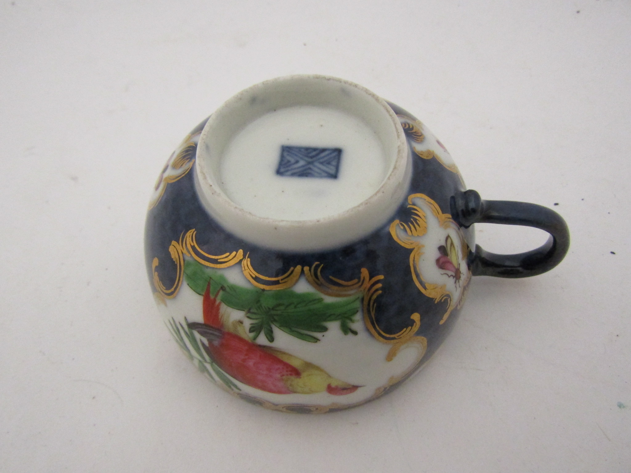 A Dr Wall Period Worcester porcelain tea cup, - Bild 2 aus 3
