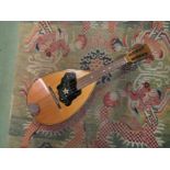 A mandolin with ebonised detail