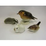 Four USSR figures - Robin, Badger,