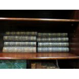 A set of eight "Universal History of the World" bound volumes