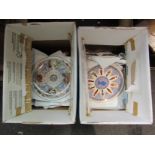 Two boxes of Wedgwood calendar plates,