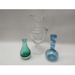 A Krosno Polish glass karafe,