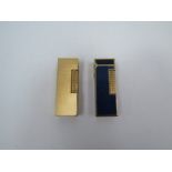 Two Dunhill lighters a/f