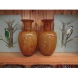 A pair of modern Polish vases,