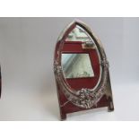 An early 20th Century WMF EP easel back dressing table mirror,