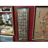 A framed and glazed display of Carreras Ltd.