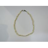 A freshwater pearl necklace,