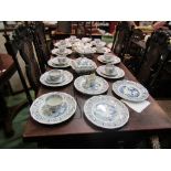 A quantity of Mason's Old Chelsea dinner and tea wares,