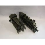 Two tinplate train engines