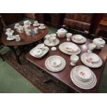 Royal Doulton Lambeth stoneware part dinner wares and coffee wares,