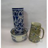A William Morris style water jug,