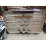 A vintage Murphy Bakelite cased radio