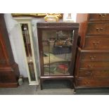 An early 20th Century china display cabinet,